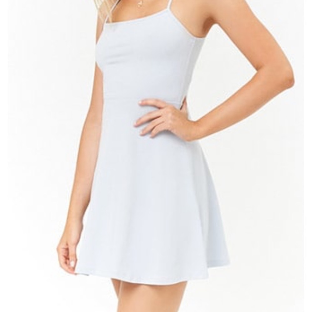 SALE‼️ FOREVER 21 PASTEL BLUE CAMI DRESS